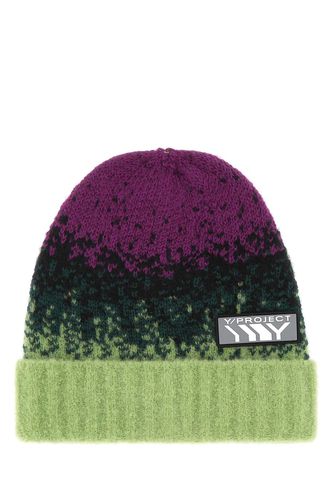 Multicolor Stretch Wool Blend Beanie Hat - Y/Project - Modalova