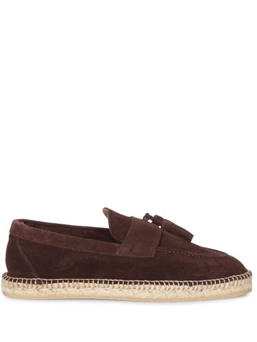 Lardini Suede Brown Espadrilles - Lardini - Modalova