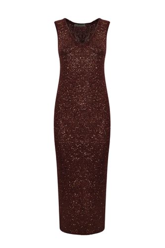 D. Exterior Dress With Sequins In Alpaca Blend - D.Exterior - Modalova