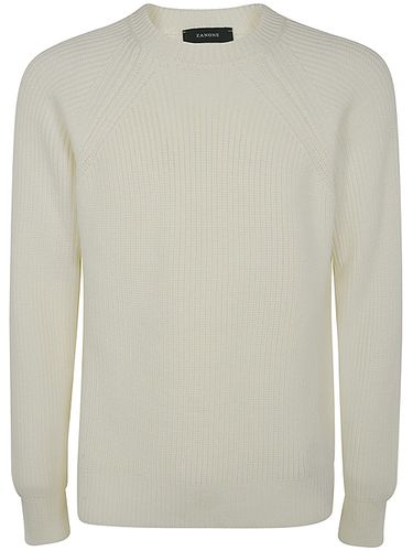 Zanone Crewneck Giro Rag Slim Fit - Zanone - Modalova