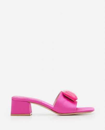 Gianvito Rossi 45mm Satin Sandals - Gianvito Rossi - Modalova