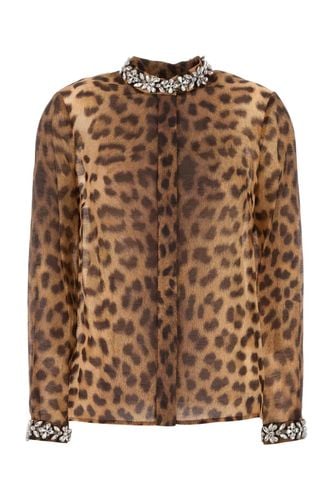 Printed Linen Blend Crush Shirt - Zimmermann - Modalova