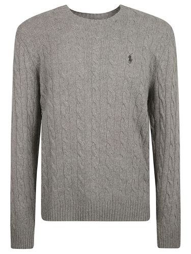 Logo Embroidery Patterned Woven Sweater - Polo Ralph Lauren - Modalova
