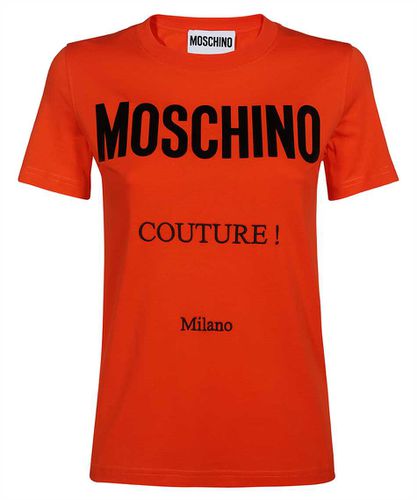 Moschino Logo Crew-neck T-shirt - Moschino - Modalova