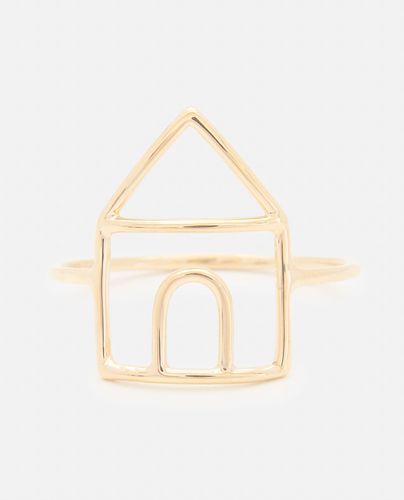 Aliita Casita Pura Yellow Gold Ring - Aliita - Modalova