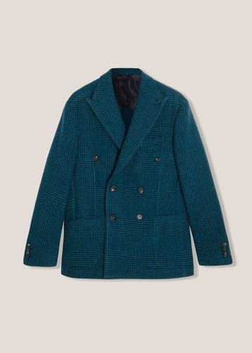 Aaradeo Checked Double Breasted Jacket - doppiaa - Modalova