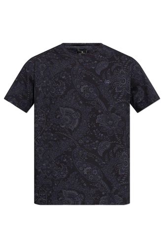 Graphic Printed Crewneck T-shirt - Etro - Modalova