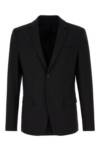 Black Stretch Wool Blend Blazer - Calvin Klein - Modalova