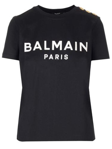 Balmain Signature T-shirt - Balmain - Modalova