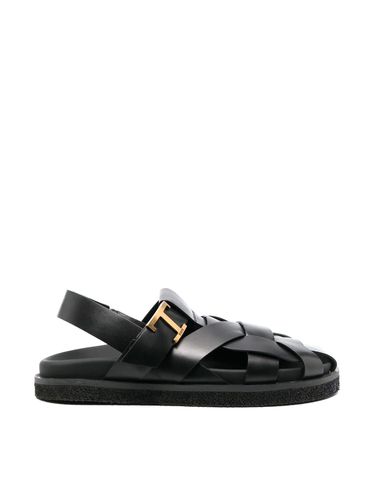 Tod's Footbed 75k Slingback Sandals - Tod's - Modalova