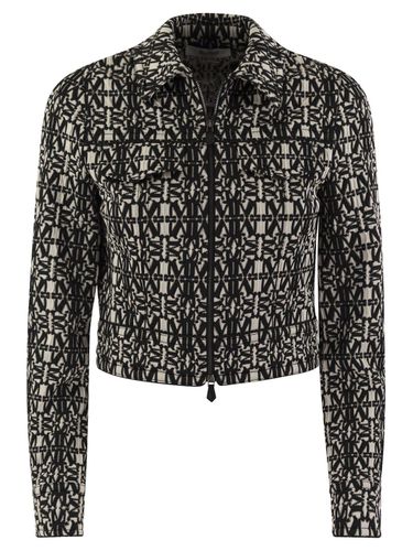 All-over Patterned Zip-up Jacket - Max Mara - Modalova