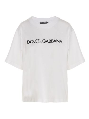 Dolce & Gabbana Logo Print T-shirt - Dolce & Gabbana - Modalova