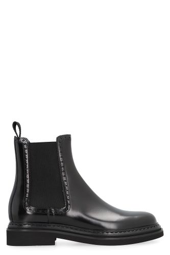 Leather Chelsea Boots - Dolce & Gabbana - Modalova