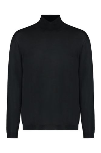 Turtleneck Wool Pullover - Roberto Collina - Modalova