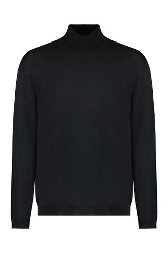 Turtleneck Wool Pullover - Roberto Collina - Modalova