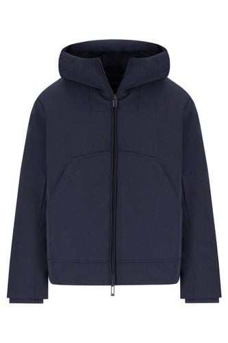 Emporio Armani Hooded Down Jacket - Emporio Armani - Modalova