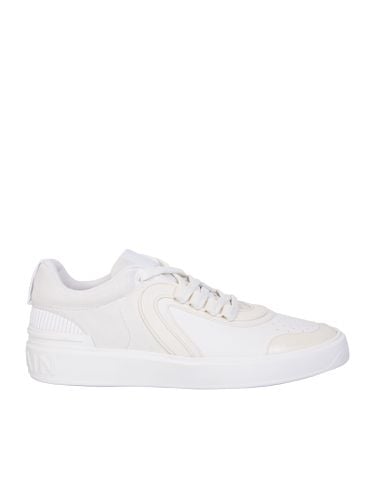 Sneakers In Suede And Leather - Balmain - Modalova