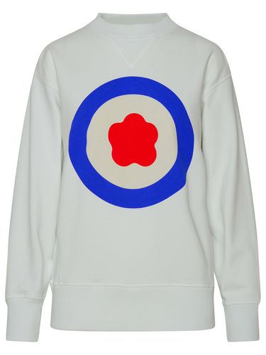 Kenzo White Cotton Hoodie - Kenzo - Modalova