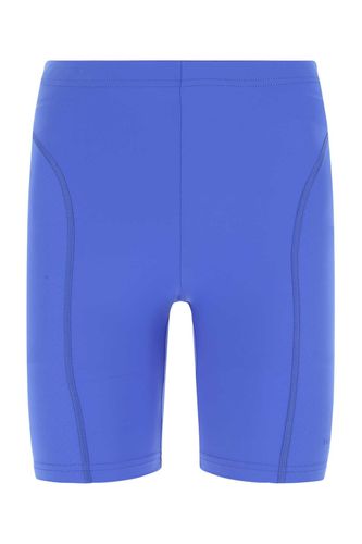 Electric Blue Stretch Nylon Leggings - Balenciaga - Modalova