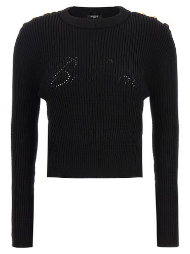 Balmain Signature Knit Jumper - Balmain - Modalova