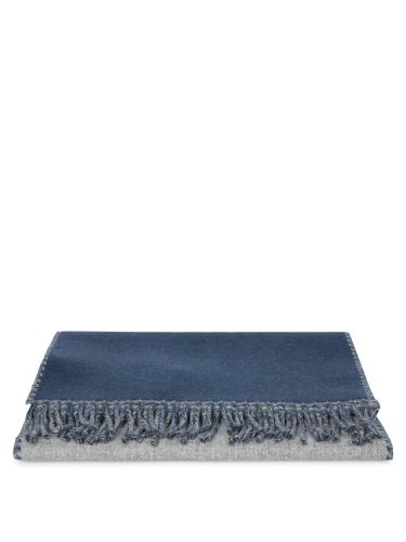 Gucci Two-tone Grey-blue Scarf - Gucci - Modalova