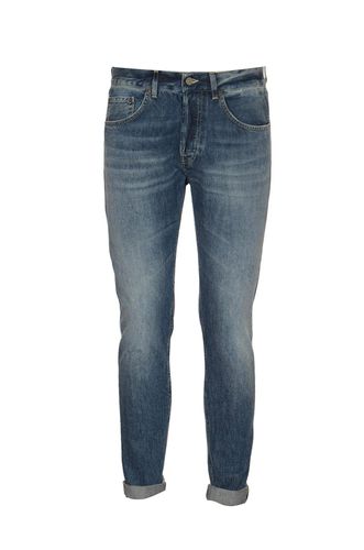 Logo Patch Staright-leg Jeans - Dondup - Modalova