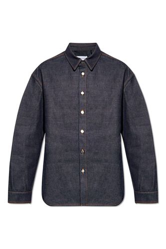 Ferragamo Long-sleeved Denim Shirt - Ferragamo - Modalova