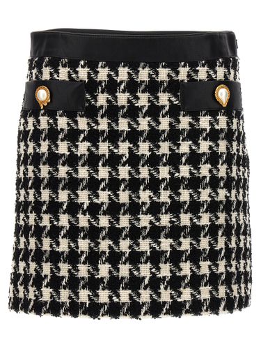 Moschino Houndstooth Skirt - Moschino - Modalova