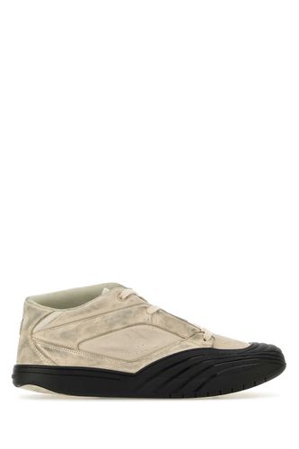 Sand Fabric And Leather Skater Sneakers - Givenchy - Modalova