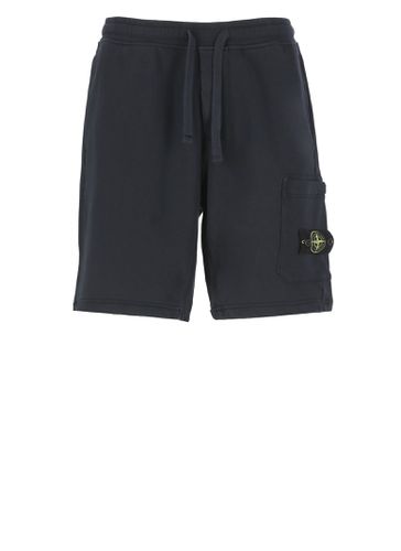 Bermuda Shorts With Logo - Stone Island - Modalova