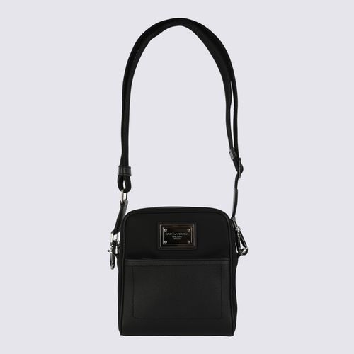 Black Leather Crossbody Bag - Dolce & Gabbana - Modalova