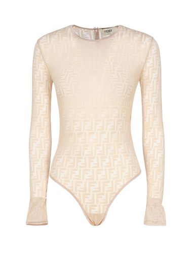 Fendi Bodysuit With A Tight Fit - Fendi - Modalova