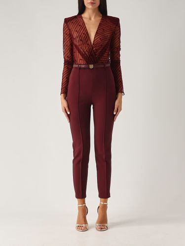 Poliester Jump Suit - Elisabetta Franchi - Modalova