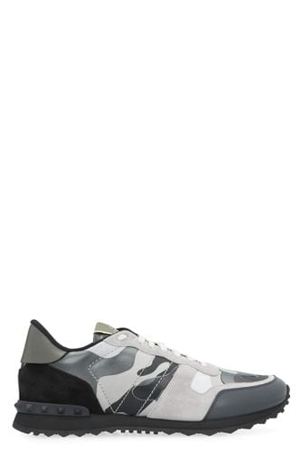 Rockrunner Camouflage-print Sneakers - Valentino Garavani - Modalova