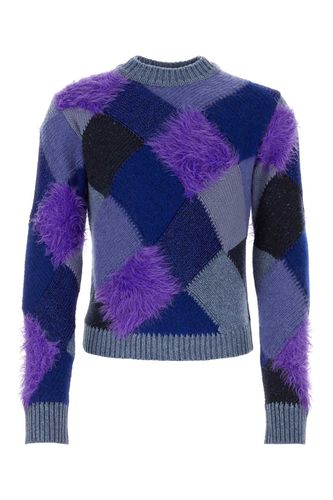 Marni Embroidered Wool Sweater - Marni - Modalova