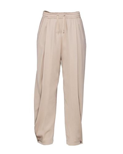 Herno Resort Satin Trousers - Herno - Modalova