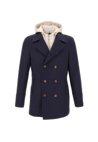 Eleventy Wool And Cashmere Coat - Eleventy - Modalova