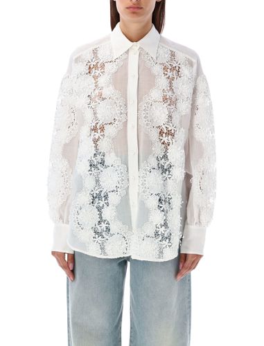 Zimmermann Lace Flower Shirt - Zimmermann - Modalova