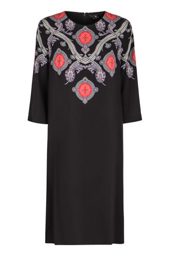 Etro Print Cady Dress - Etro - Modalova