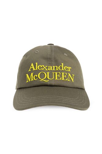 Logo Embroidered Baseball Cap - Alexander McQueen - Modalova