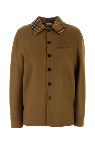 Burberry Biscuit Wool Coat - Burberry - Modalova