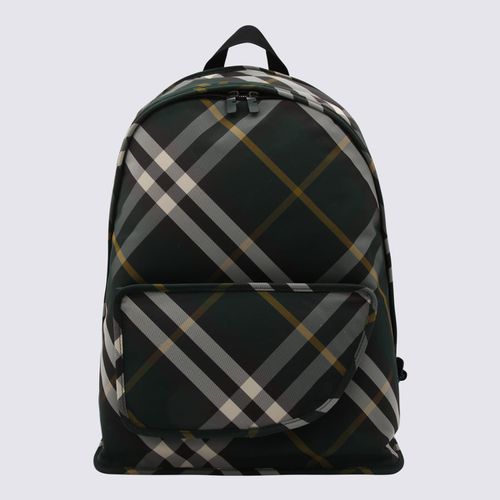 Burberry Dark Green Backpacks - Burberry - Modalova