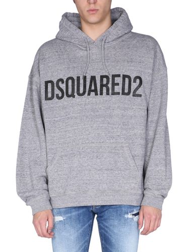 Sweatshirt With Logo Print - Dsquared2 - Modalova