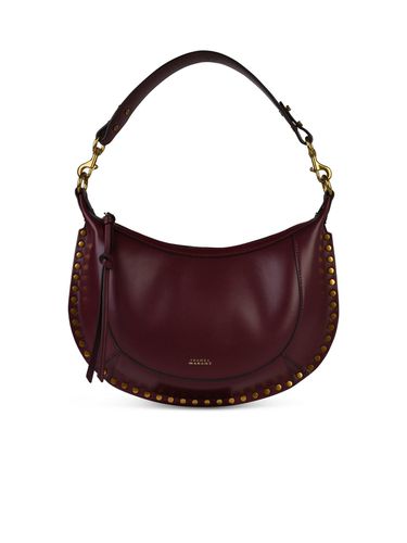 Naoko Burgundy Leather Crossbody Bag - Isabel Marant - Modalova