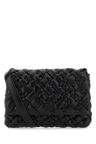 Black Leather Crossbody Bag - Bottega Veneta - Modalova