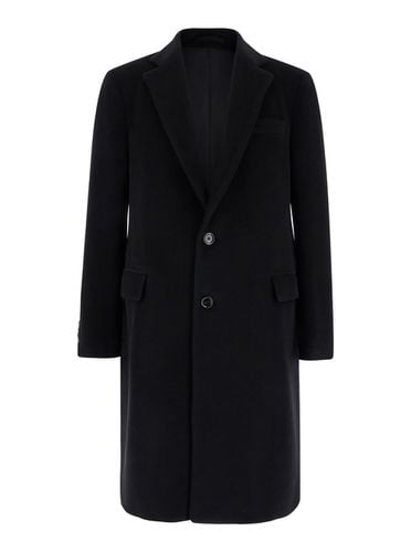 Single-breasted Coat With Notched Revers In Wool Blend Man - Lardini - Modalova