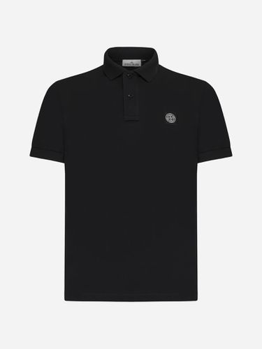 Logo-patch Cotton Polo Shirt - Stone Island - Modalova