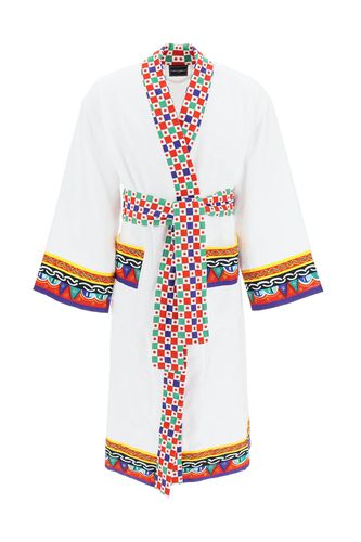 Dolce & Gabbana carretto Bathrobe - Dolce & Gabbana - Modalova