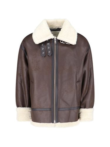 Dunst Faux Shearling Zip Jacket - Dunst - Modalova