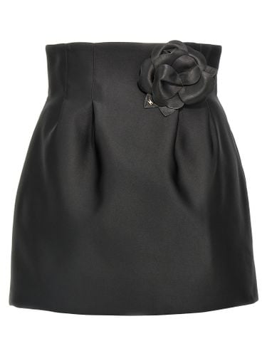 Elisabetta Franchi Flower Pin Skirt - Elisabetta Franchi - Modalova